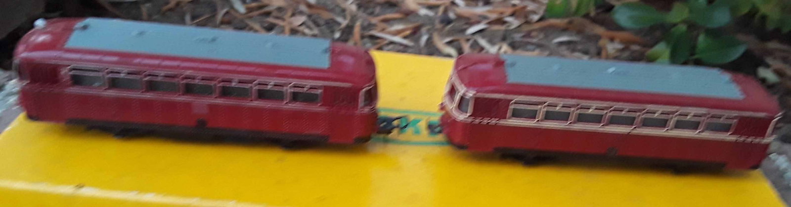 Rokal railbus train (Made in Germany),train is c10, box is c8. - 4
