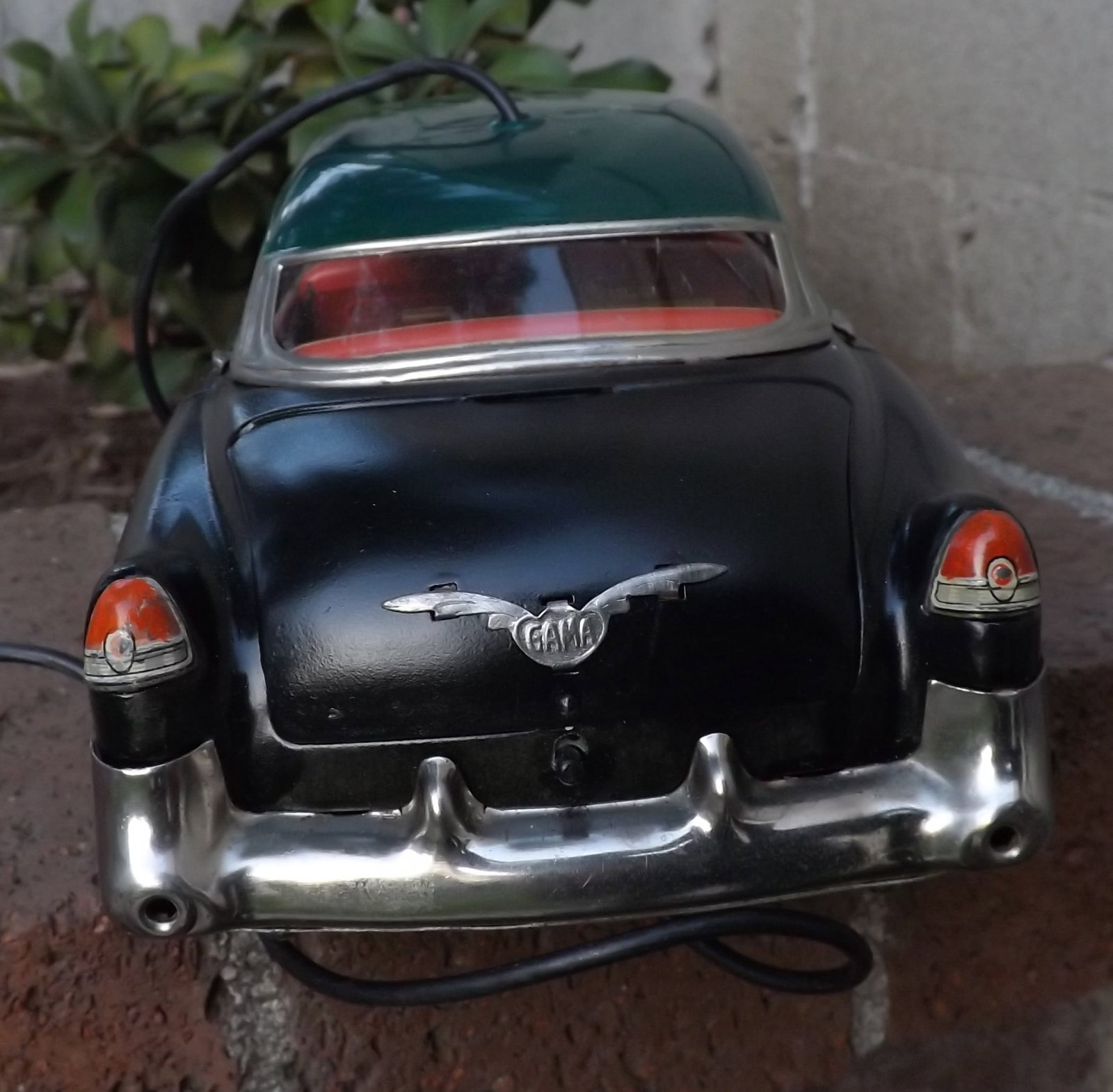 Gama Cadillac,electric car Made in Western Germany, rare two-tone color, forward/reverse, steering, - 4