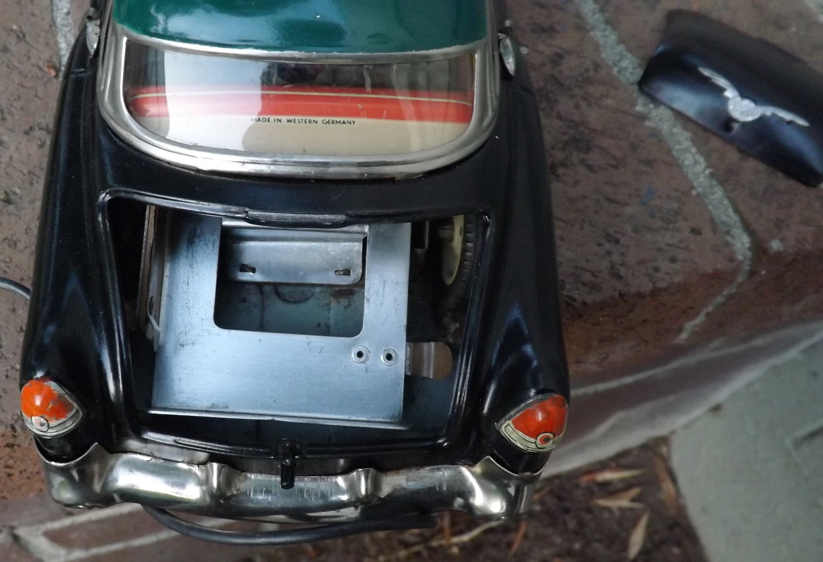 Gama Cadillac,electric car Made in Western Germany, rare two-tone color, forward/reverse, steering, - 5