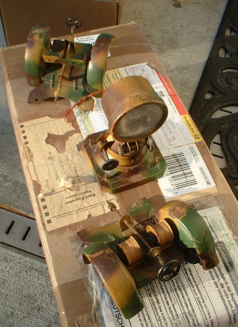 Hausser no.728 very rare AA searchlight, 7cm scale, c8. - 4