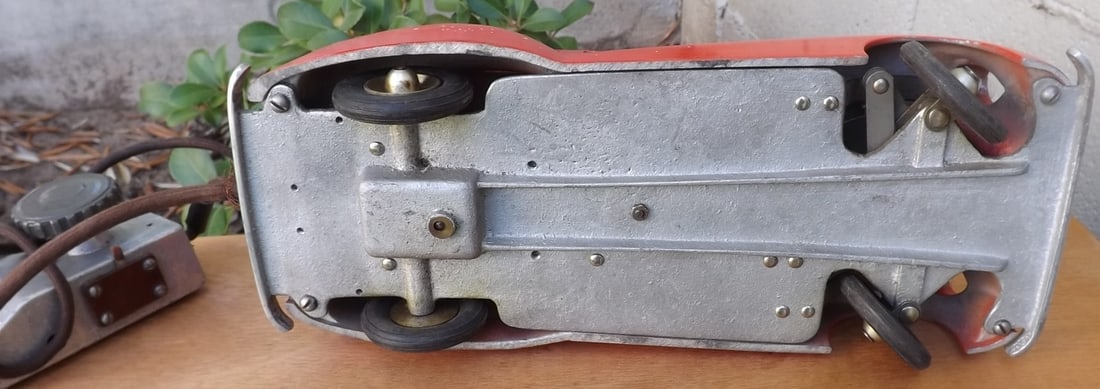 1936 Panhard Levassor Dynamic, Made in France,18V AC, with working headlights and working steering, - 4