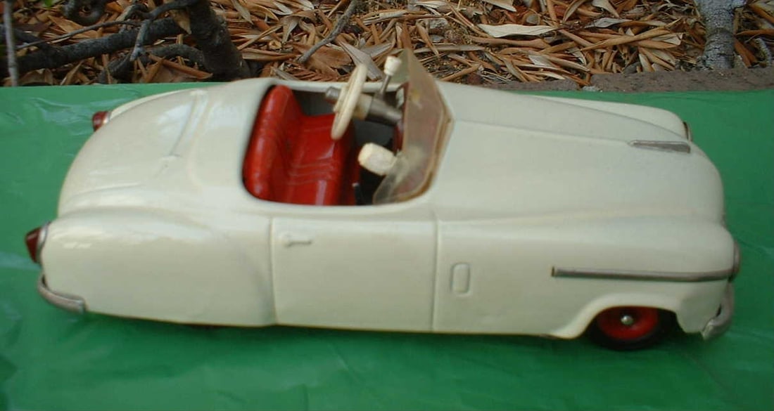 Schuco Combinato , separate windups for propulsion and horn, working tachometer coupled with - 3