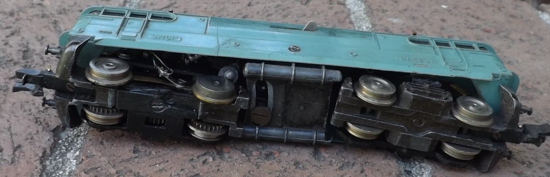 Made in Germany "Rokal" electric locomotive, working pantographs, TT scale , c8. - 5