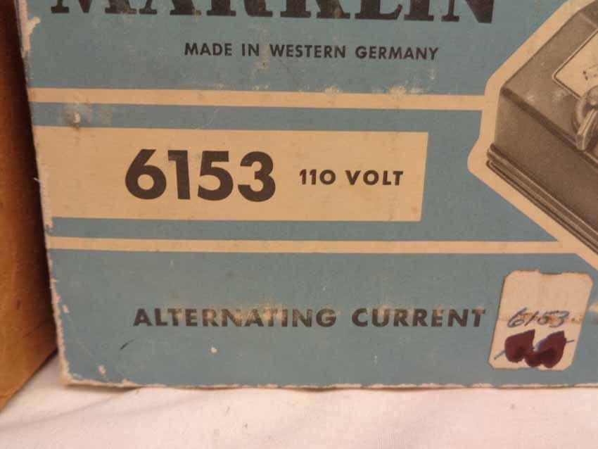 Marklin HO transformer, 160 V output, 220V input, will work with 110V input , your choice ONE out of - 3