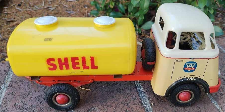 Arnold "SHELL" gas tanker prototype truck, (Made in Germany), never put in production, one of a kind - 3
