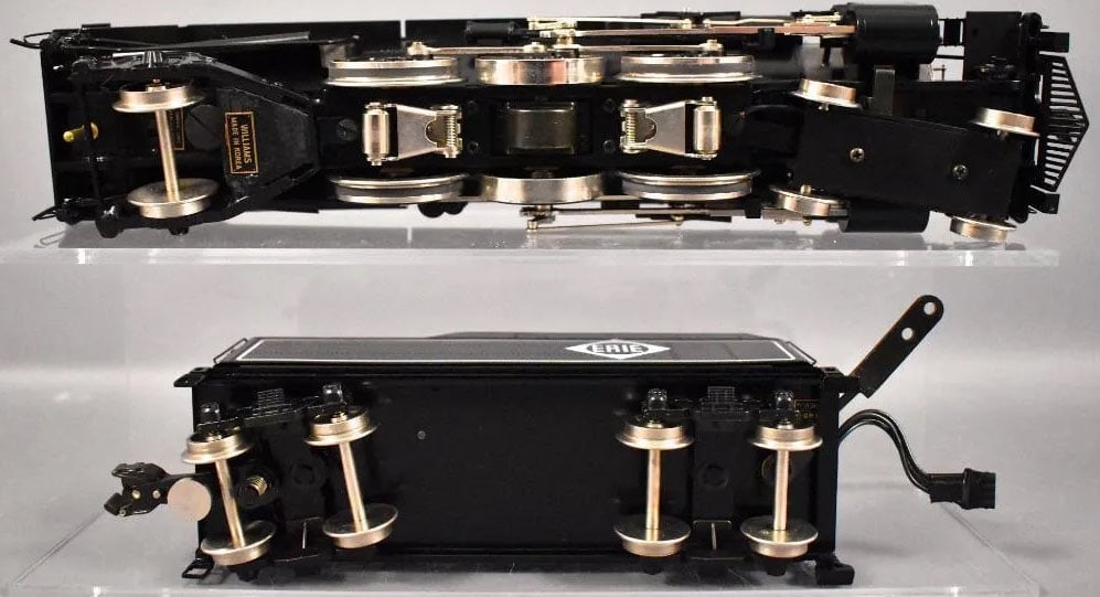 Wlliams O-Scale 4949 Pacific 4-6-2 Steam Locomotive & Tender "Erie".In original box, c10. - 5