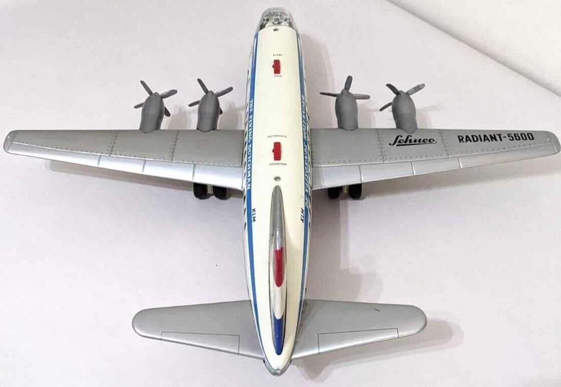 Schuco Radiant 5600 KLM , the very much sought after Vickers Viscount plane type, with complex - 5