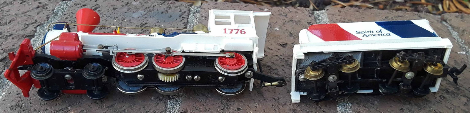 Spirit of '76 locomotive HO scale , c10. - 5