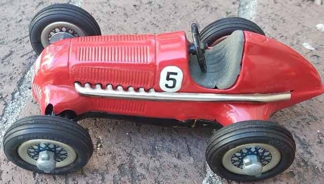 Schuco Sudio 1050 Mercedes Grand Prix racer 1936 , Made in Western Germany, c10. - 3