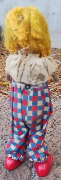 Schuco Bigo Fix Clown , Made in Germany, working windup, toy dances around, very sweet, c8 . - 2