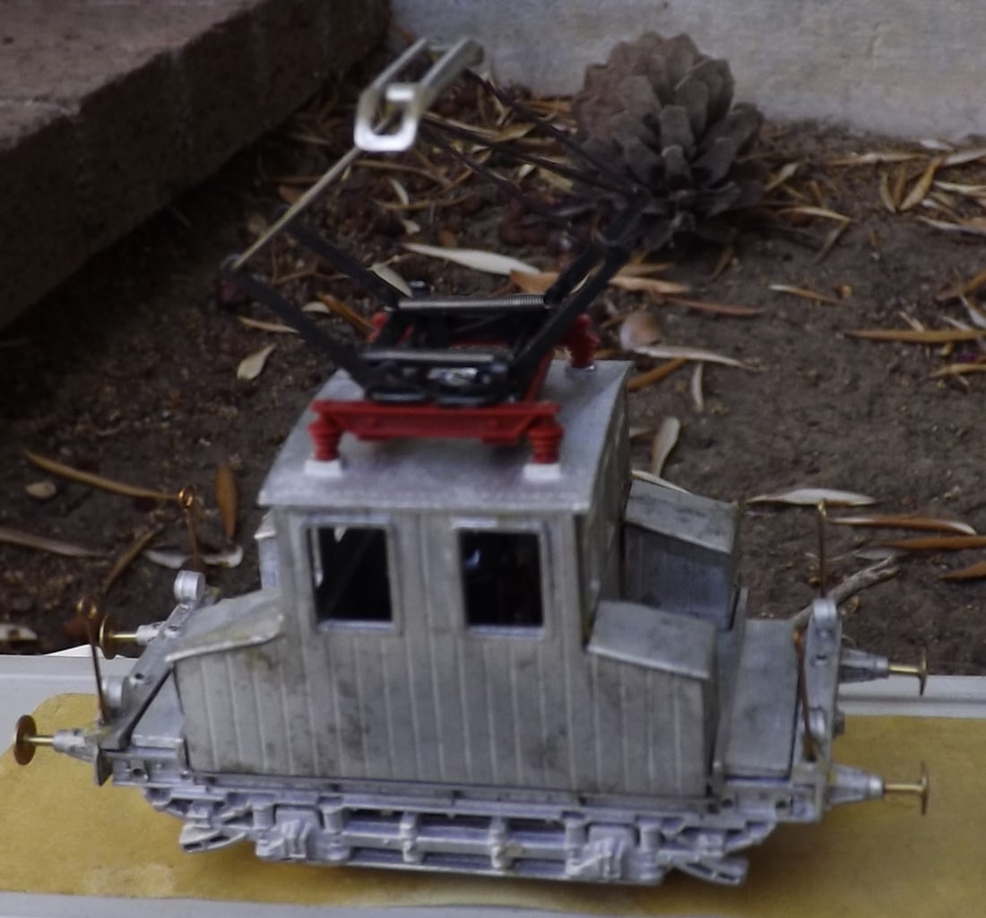 Marker&Fischer (Germany) BE01 electric locomotive, HO gauge, c10, brass,steel,whitemetal. - 6