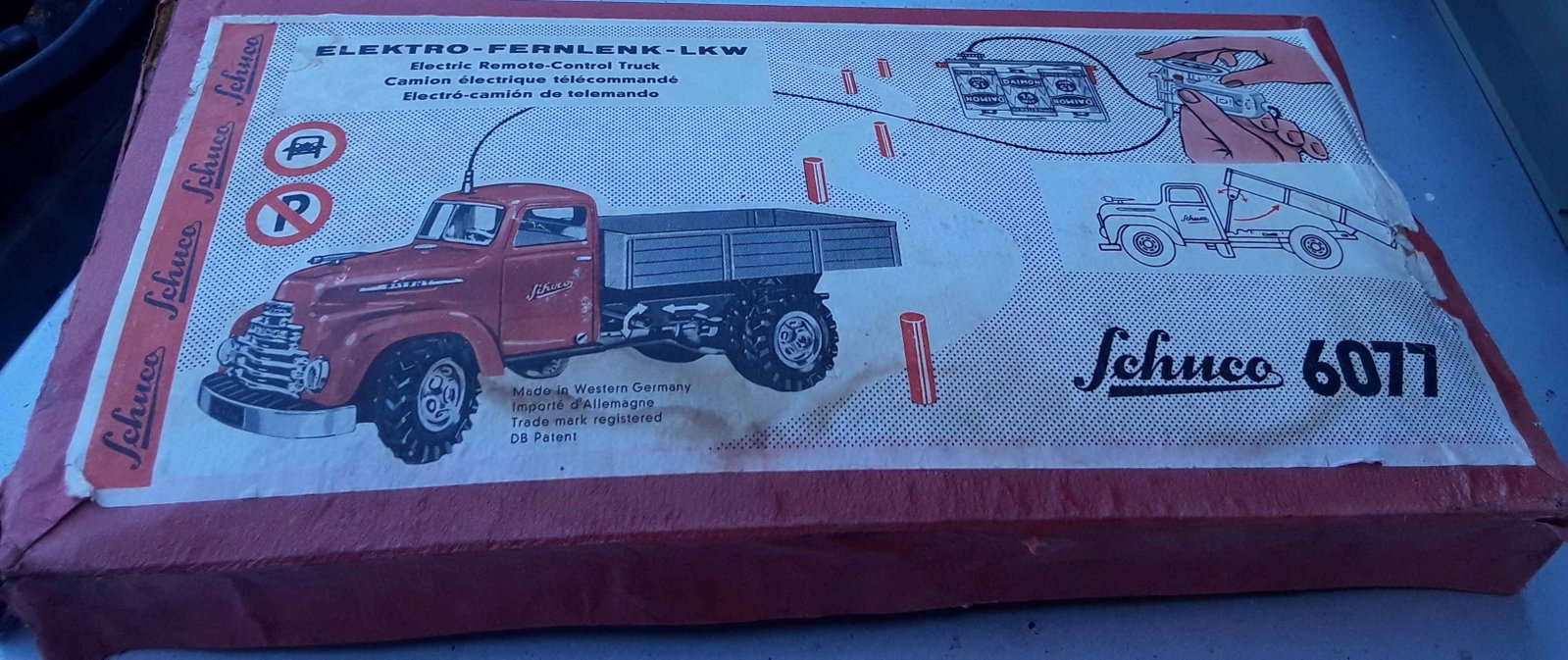 Schuco 6077 set (made in Germany), c10 in c7 box. - 7
