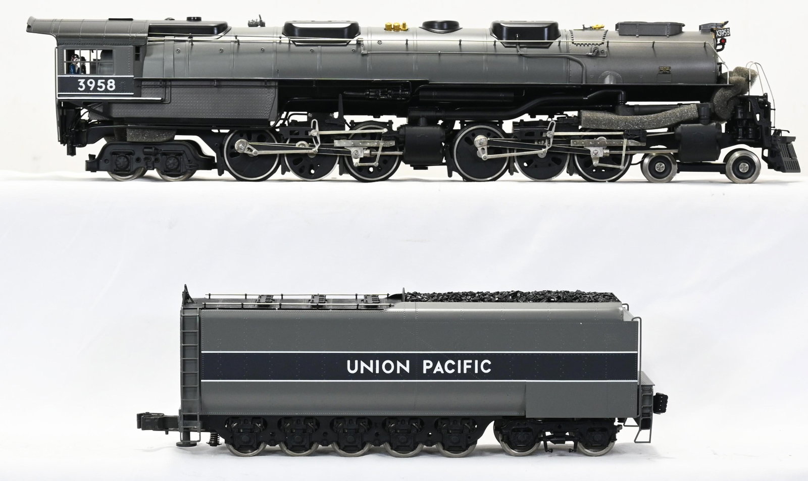 Williams Challenger O scale brass locomotive, c10, OB - 5