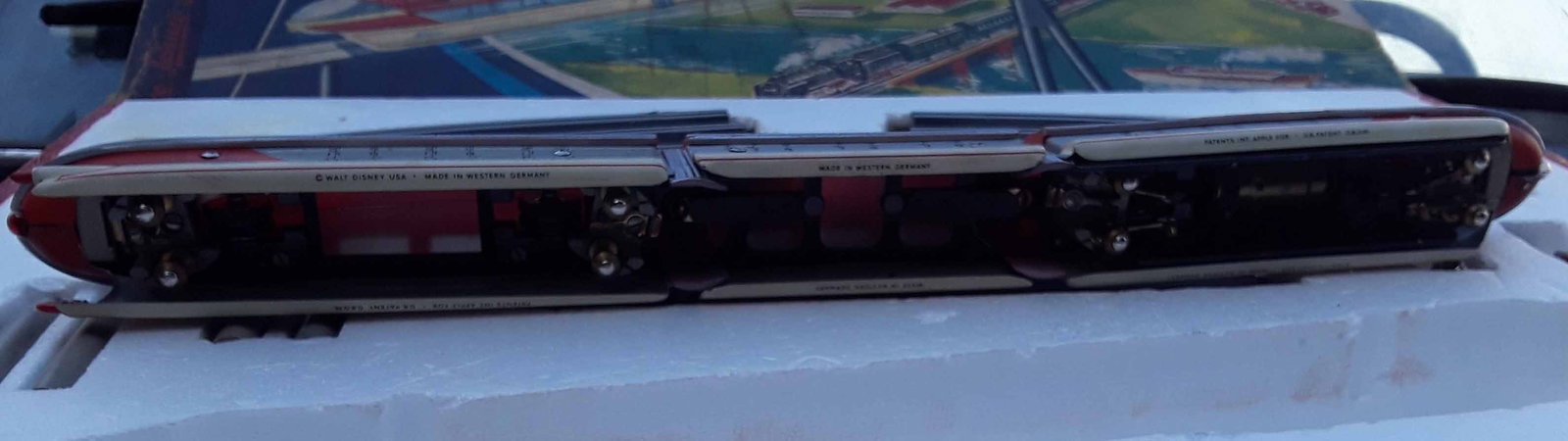 Schuco Disney monorail 6333G , Made in Germany 1959,c9.5. - 3
