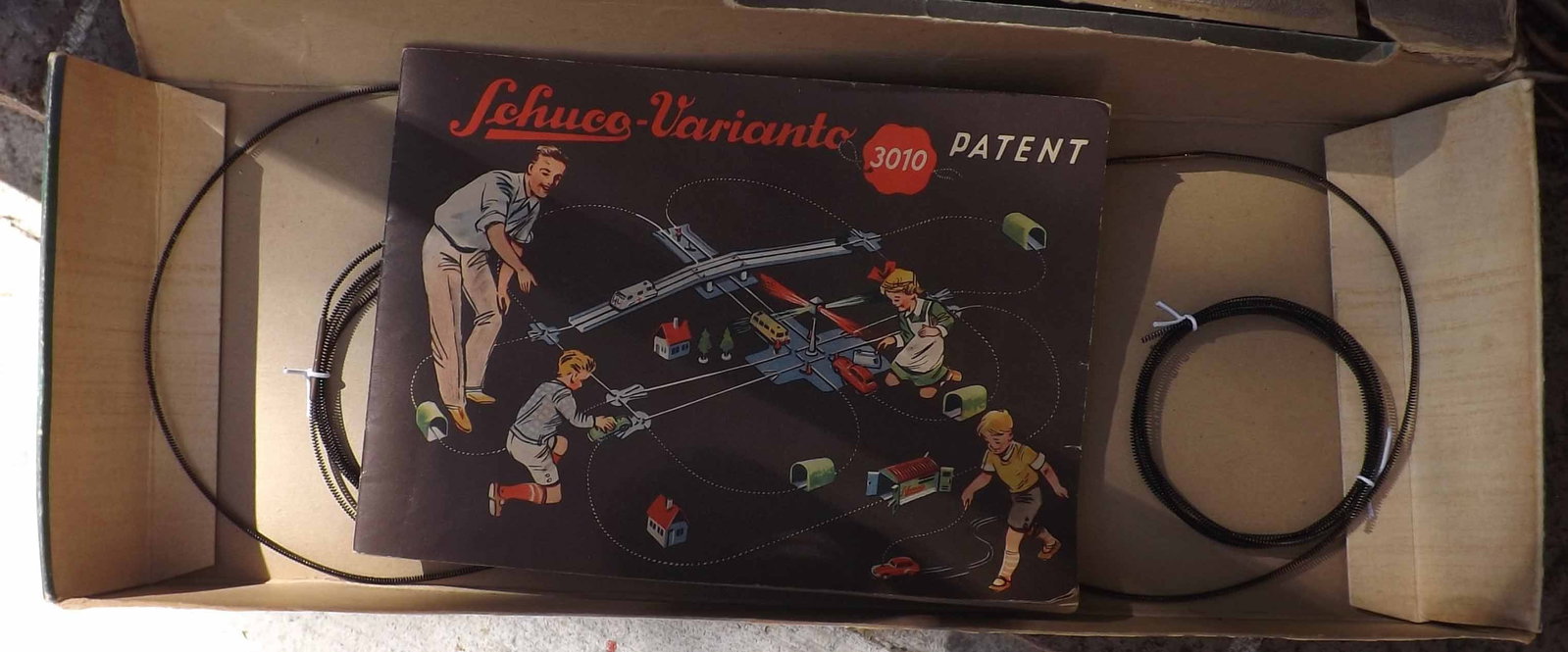 Schuco Varianto 3010 Extra , made in Germany , from late 1940's, c9.5 in c7 box . - 6