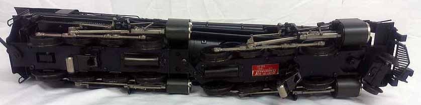 Right Of Way Great Northern 2-8-8-0 O-scale locomotive, Made in South Korea ,brass and steel,c10 . - 3