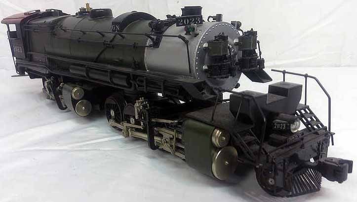 Right Of Way Great Northern 2-8-8-0 O-scale locomotive, Made in South Korea ,brass and steel,c10 . - 5