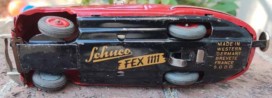 Schuco "Fex 1111" (made in Western Germany), c9.5. - 5