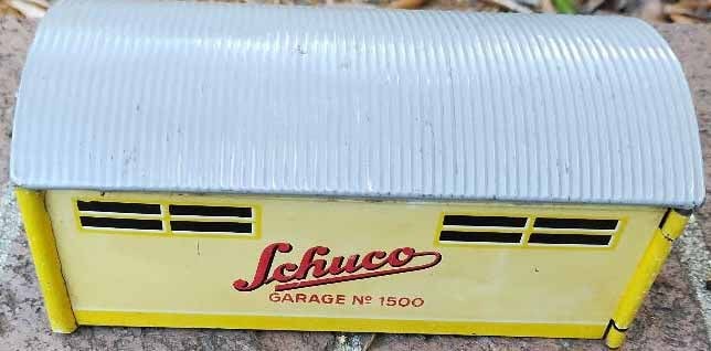 Schuco garage 1500 , Made in Germany, original, not a current repo,c8 . - 3