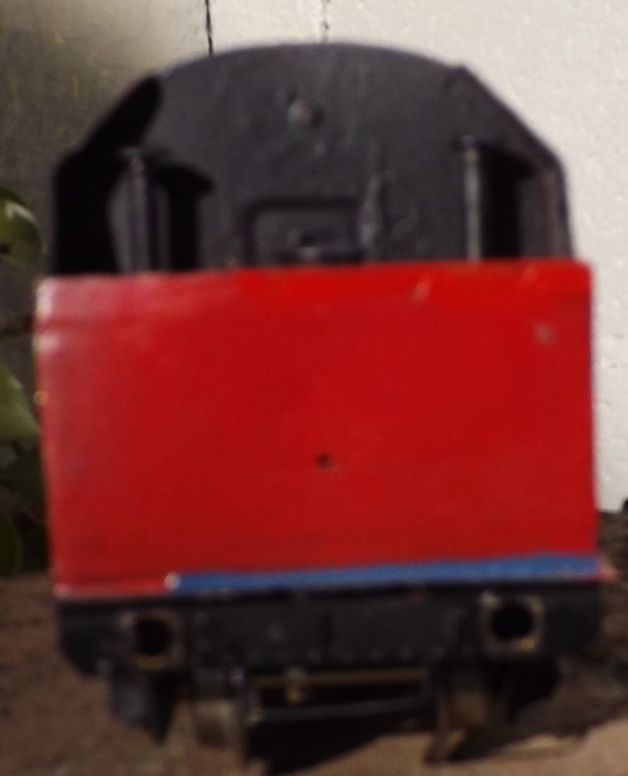 Brass tender , S gauge, made by "College Model" , c9, brass,steel. - 3