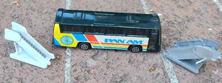 Pan Am bus and ladder - 2