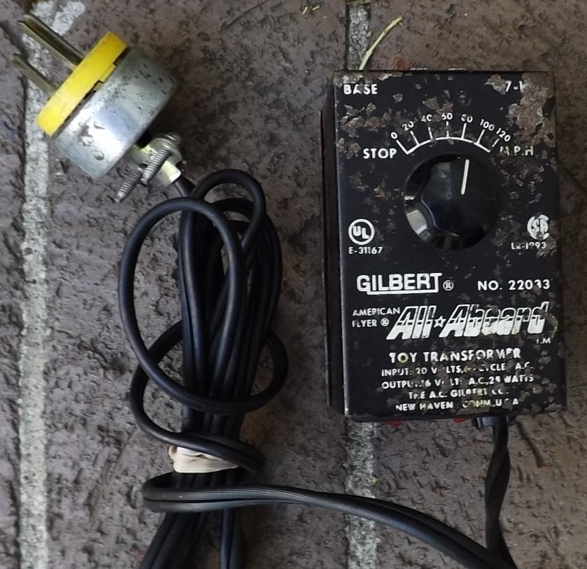 Gilbert train controller.: Gilbert train controller. Reserve: $21.00 Shipping: Domestic: Flat rate of $18.00 to anywhere within the contiguous U.S. International: Flate rate of $45.00 . International shipping may be subject to