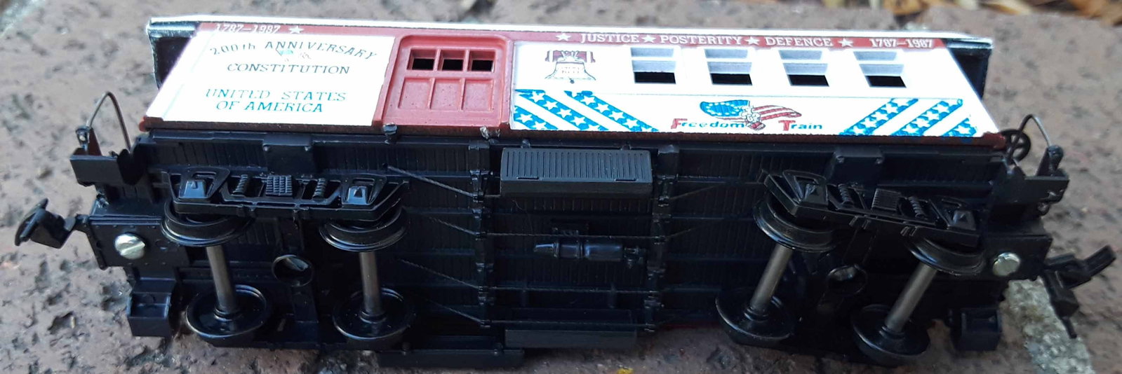 Spirit of '76 train car , HO scale , c10. - 4