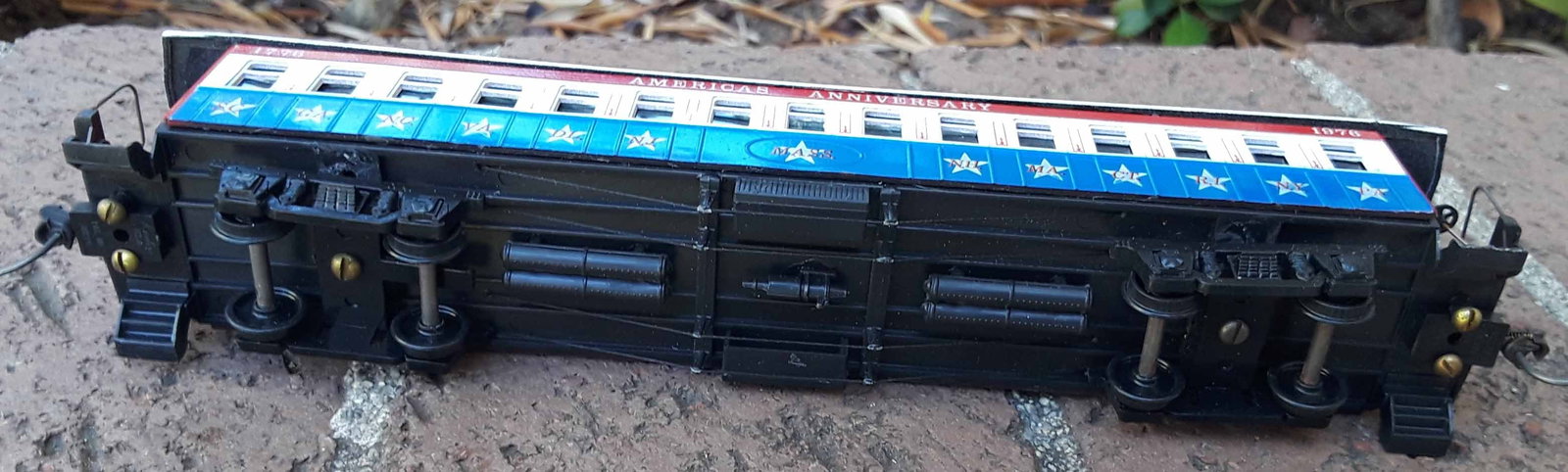 Spirit of '76 train car , HO scale , c10. - 4