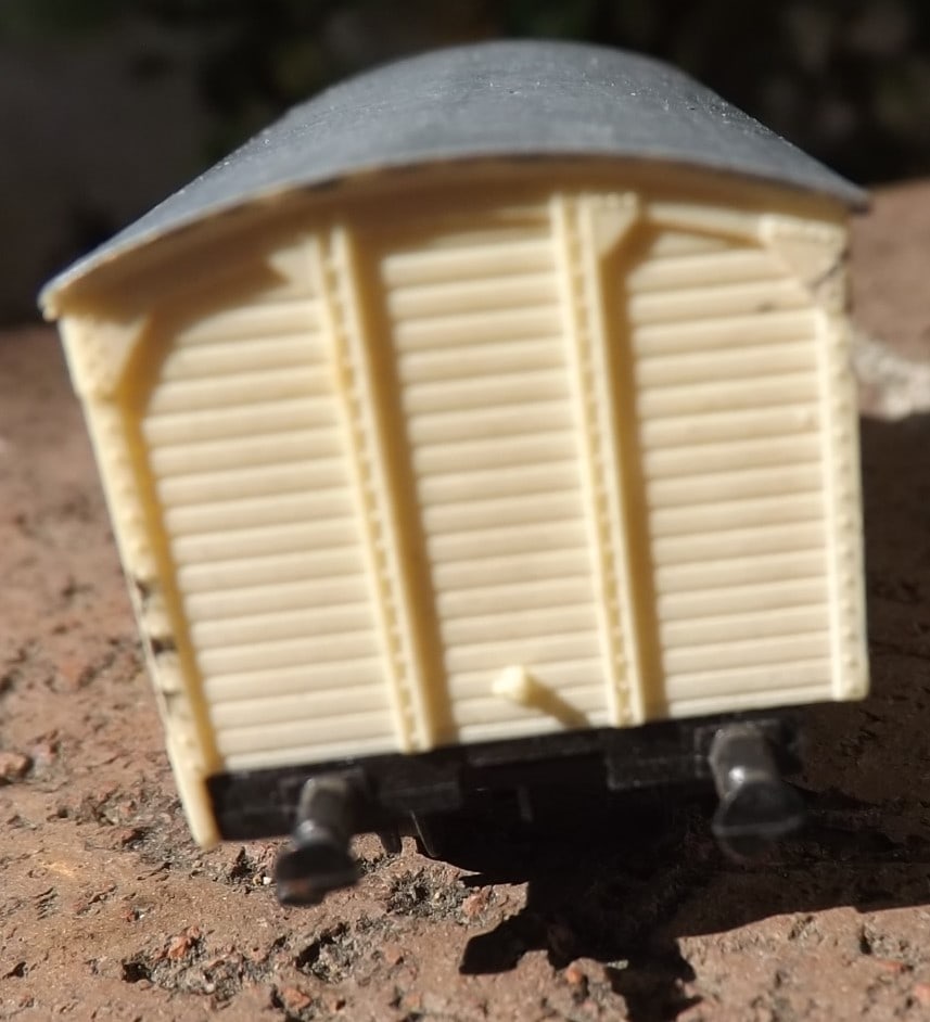 Made in Germany "Rokal" goods car, TT scale , c10. - 4