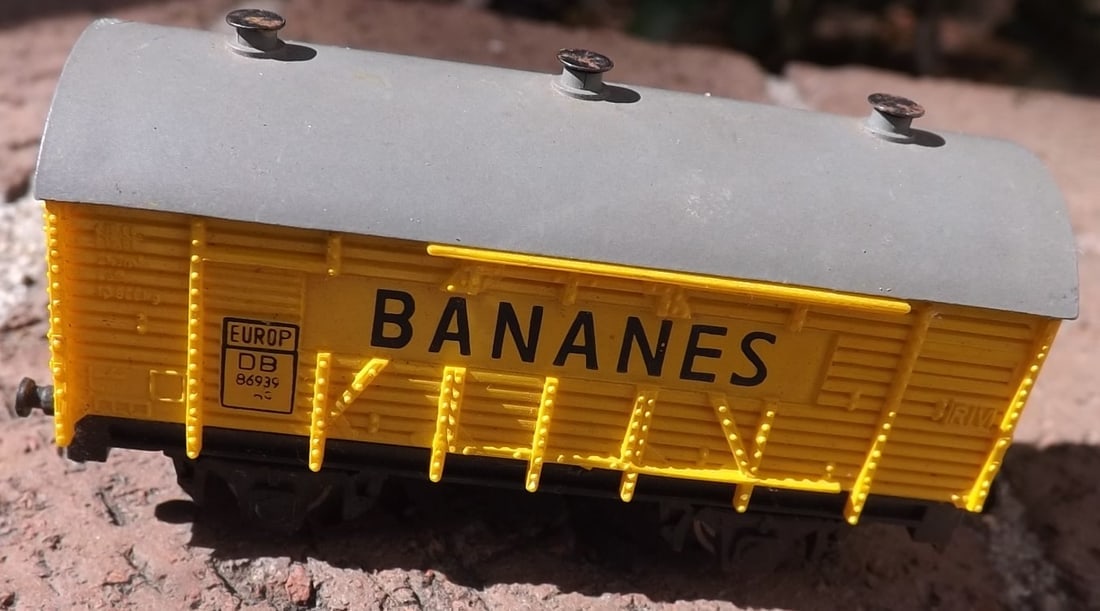 Made in Germany "Rokal" goods car, TT scale , c10. - 3
