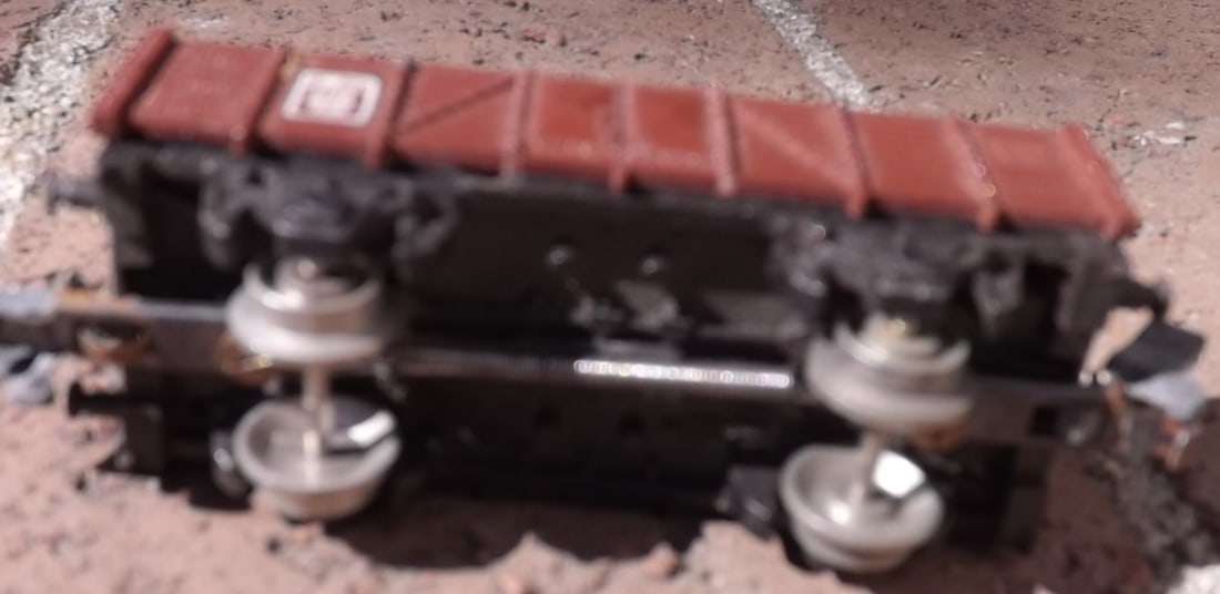 Made in Germany "Rokal" goods car, TT scale , c10. - 5