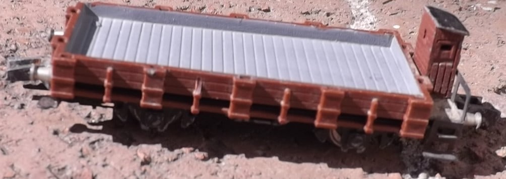 Made in Germany "Rokal" goods car, TT scale , c10. - 3