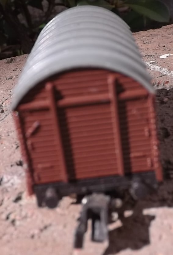 Made in Germany "Rokal" goods car, TT scale , c10. - 4