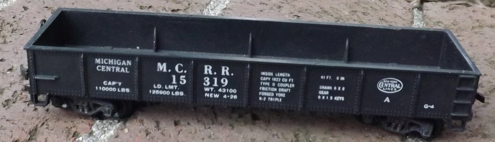 HO "Athearn" traincar , c10,.: HO "Athearn" traincar , c10,. Reserve: $7.00 Shipping: Domestic: Flat rate of $15.00 to anywhere within the contiguous U.S. International: Flate rate of $35.00 . International shipping may be subject