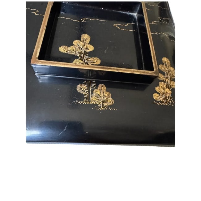Antique Japanese Meiji Maki-e Lacquered Box - 7