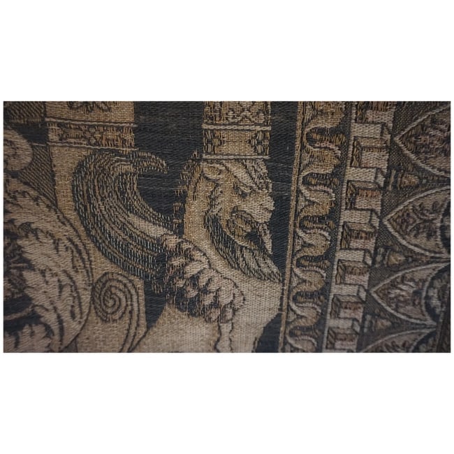Antique 18th century hand woven Tapestry 63"inches - 7