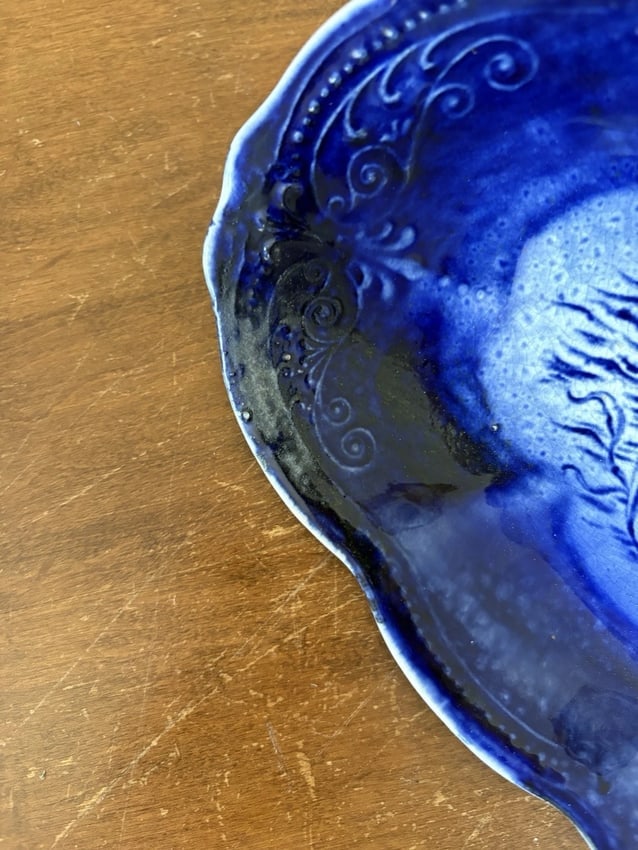 Flow Blue Fish Platter - 3