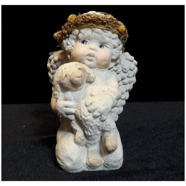 Dreamsicles "Love My Lamb" Cherub Angel 1993 Retired Figure 5" X 4" - 2