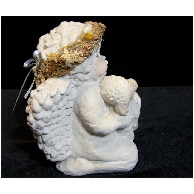 Dreamsicles "Love My Lamb" Cherub Angel 1993 Retired Figure 5" X 4" - 3