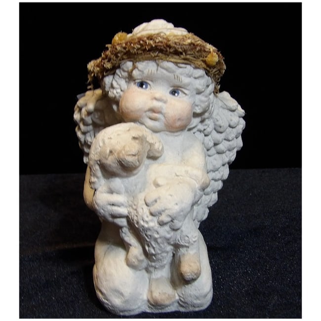 Dreamsicles "Love My Lamb" Cherub Angel 1993 Retired Figure 5" X 4" - 7