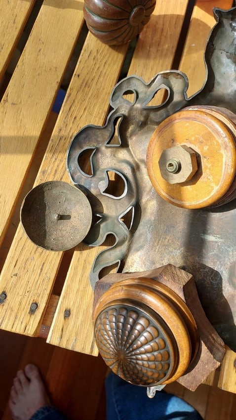 Fantastic Cast bronze door Knocker best I have seen - 7