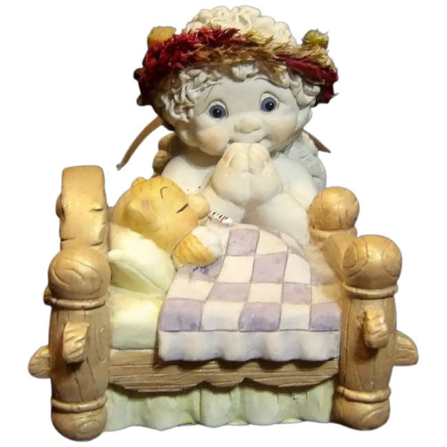 Rare Get Well, Kitty Figurine 2001 Dreamsicles: This Dreamsicles Get Well, Kitty Figurine 2001 is a rare find. I could not find another like it. If you are a collector of these this will be one that is a must to add to your collection. It measures 