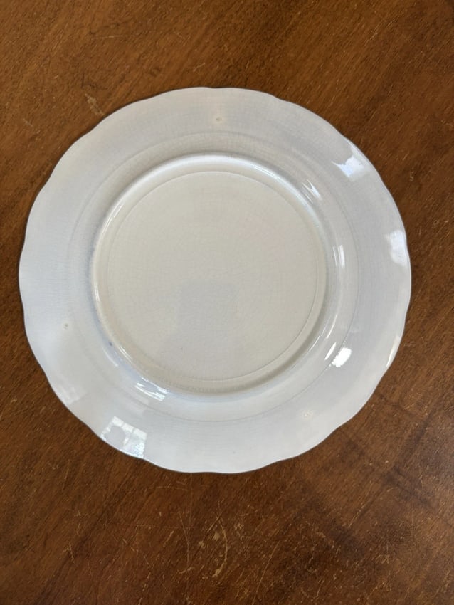 Flow Blue Fish Plate - 2