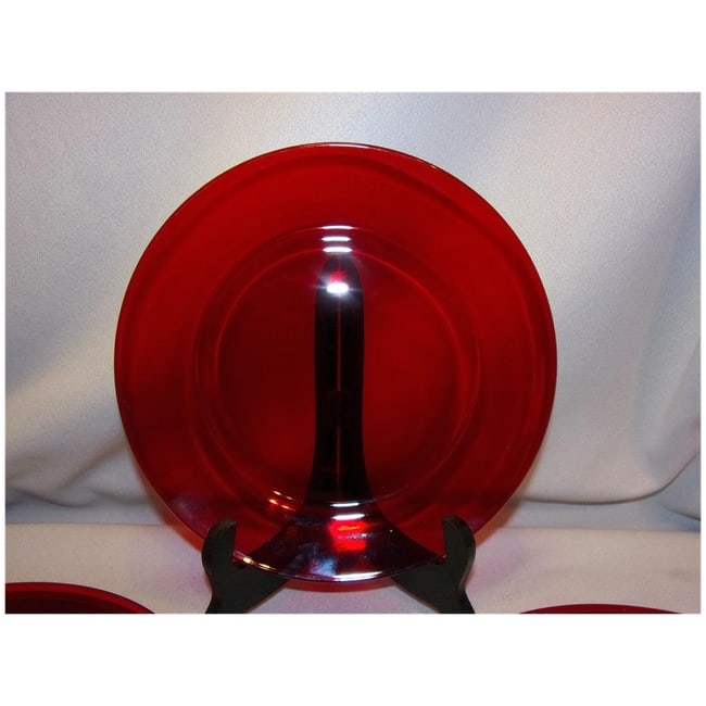 Royal Ruby by ARCOROC No. 32 - 8" Luncheon Plate - 3