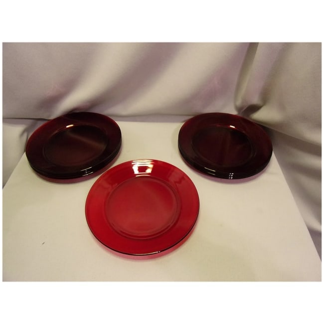 Royal Ruby by ARCOROC No. 32 - 8" Luncheon Plate - 7