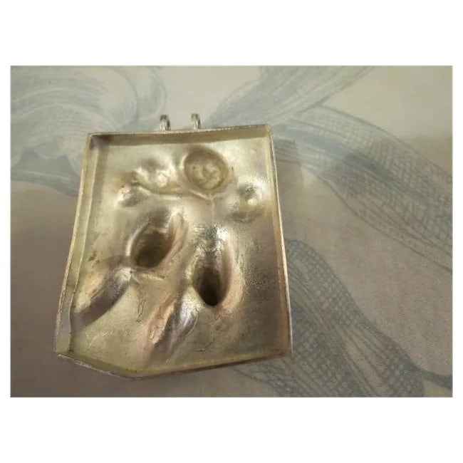 Vintage MJH Abstract Modernist 925 Sirokoru Matti Hyvarinen Pendant Seita,Finland - 2