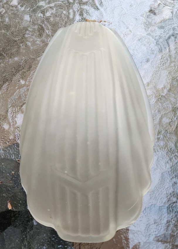 Antique Slip Shade Clear Frosted - 2