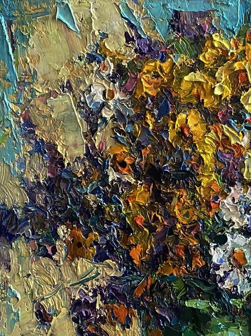 Oil painting Summer still life Oksana Ivanyuk - 6