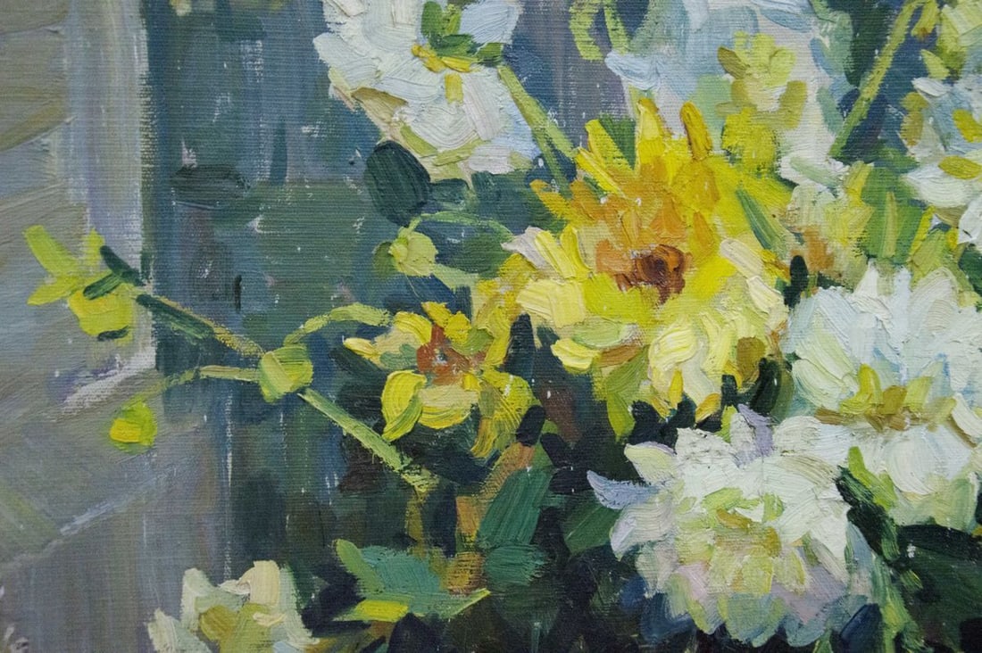 Oil painting Daisies Zorya (Zarya) Galina Denisovna - 10