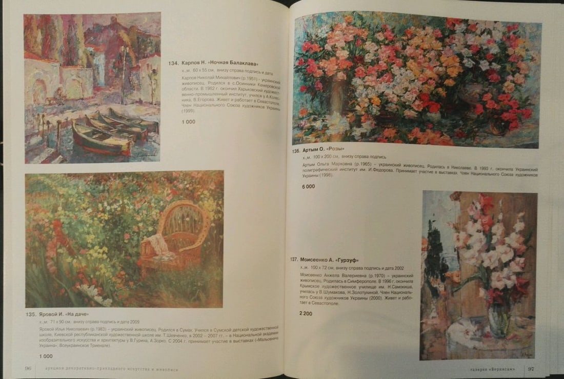 Oil painting Flower garden Artym Olga Markovna - 12
